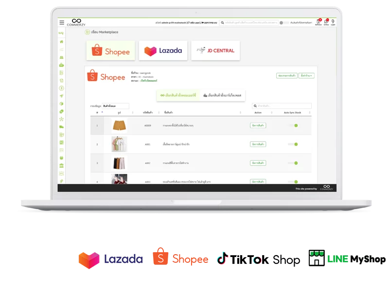 Commerzy Marketplace Integration